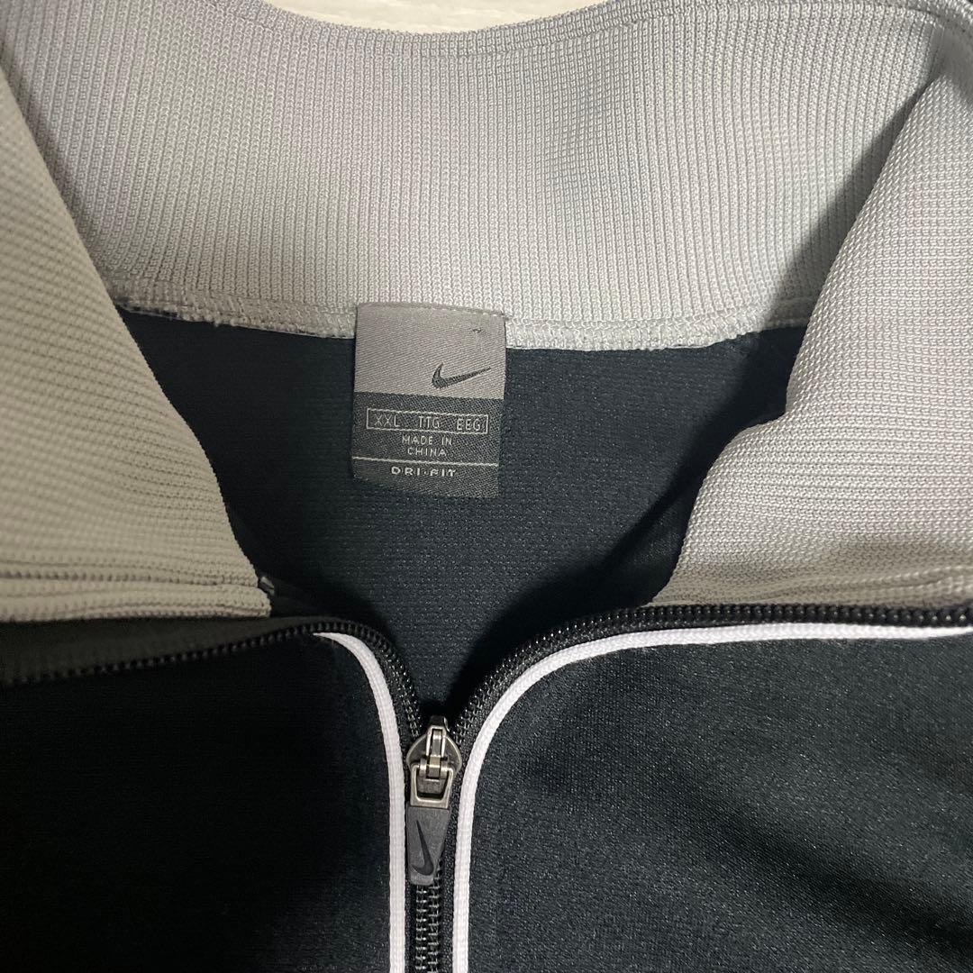 00s Nike ナイキ Y2K ブラック ジャージ 上下 セットアップ