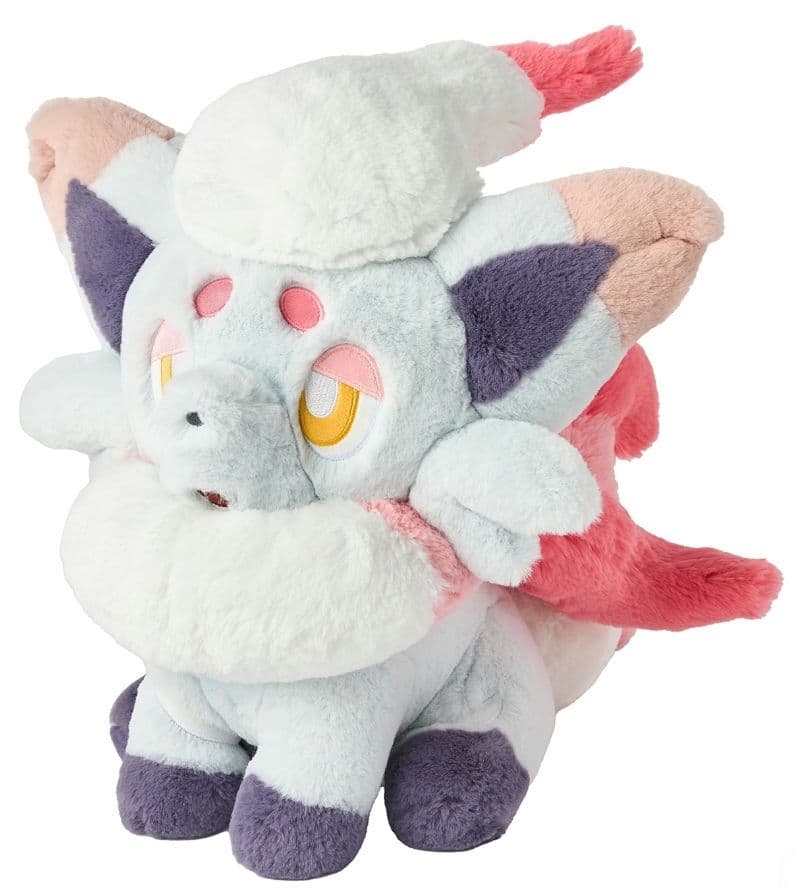 ポケモン★♥ヒスイ　ゾロア♥★ふわふわ抱き　ぬいぐるみ★ポケモンセンター