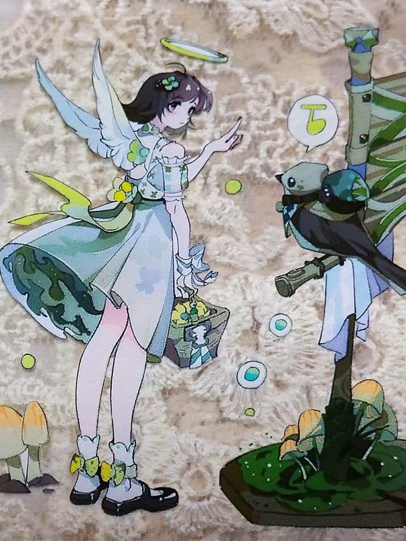 J241＃森林天使之镜(PET)MOODTAPE切り売り海外人物マステ女の子