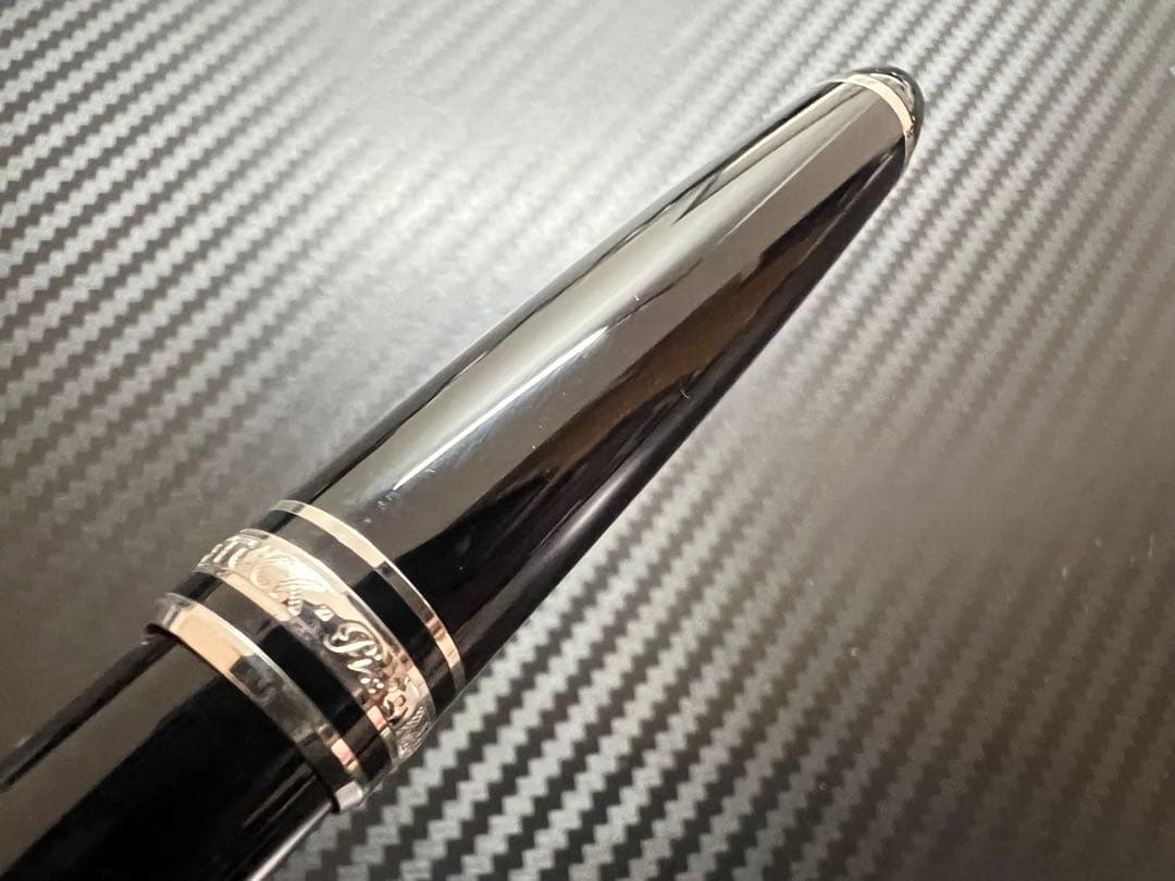 極美品 モンブラン ボールペン P163 プラチナライン