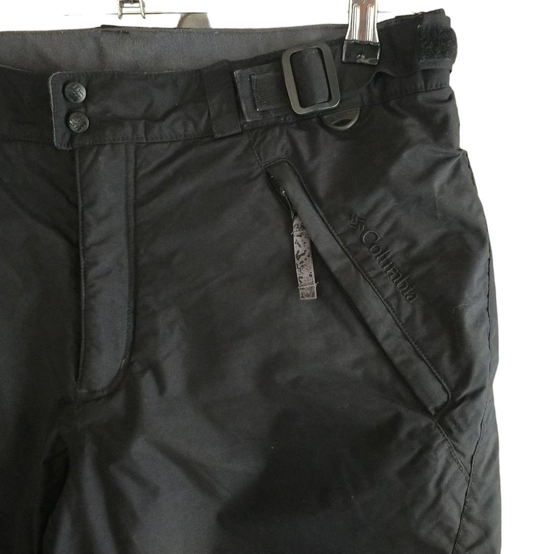 【高機能】US Columbia OMNI-TECH パンツ L 中綿入り 黒