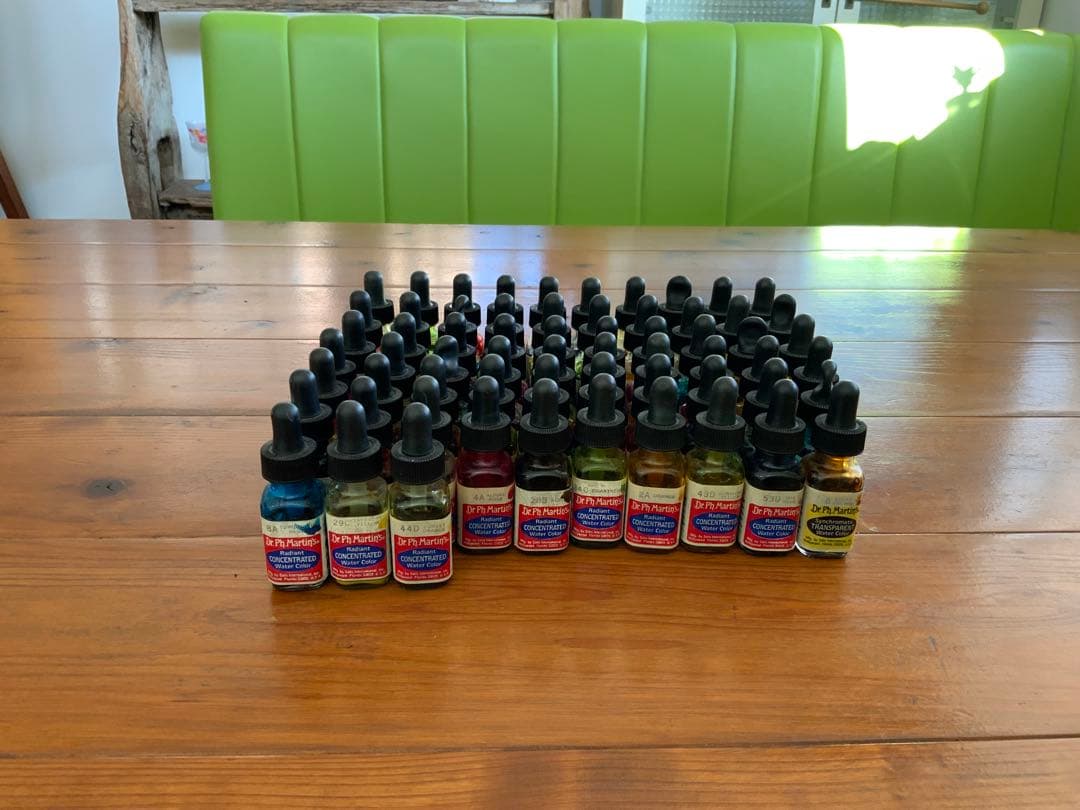 Dr.Martin'sドクターマーチン　インク　カリグラフィー　カラーインク