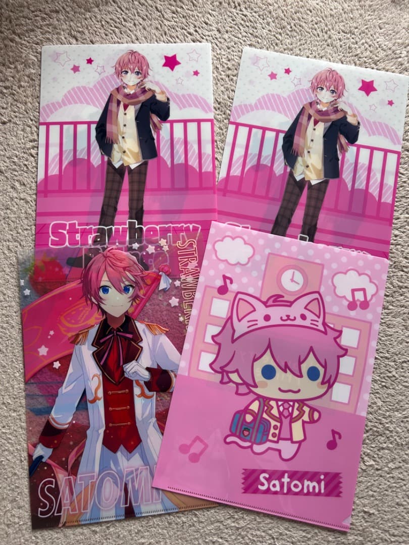 すとぷり　クリアファイル