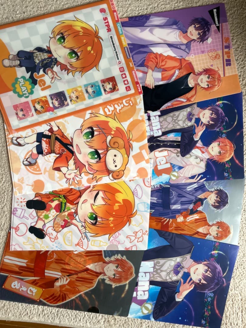 すとぷり　クリアファイル