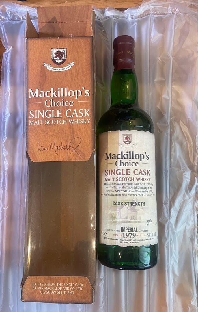 Mackillop's Choice シングルカスク 1979年製造
