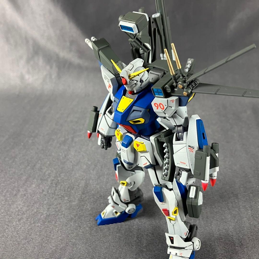1/100 F90 GUNDAM ガンダム MG 改修 全塗装済み完成品