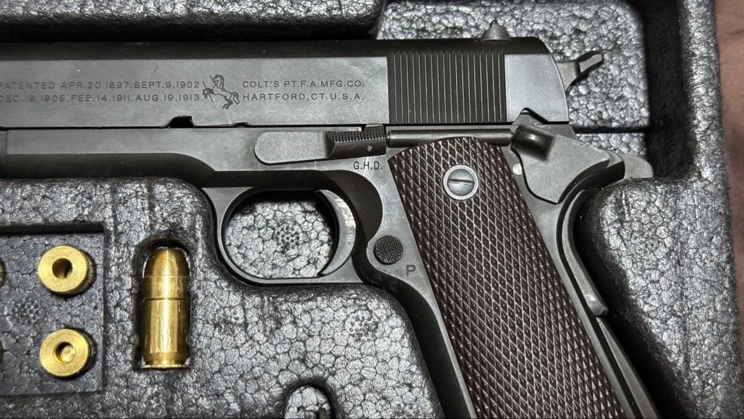 CAW製　M1911A1 発火式　モデルガン　コルトガバメント　国内製