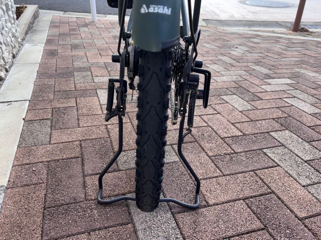 [26インチ]あさひ ボールドライン(マットオリーブ)※ 大阪府吹田市お渡し希望