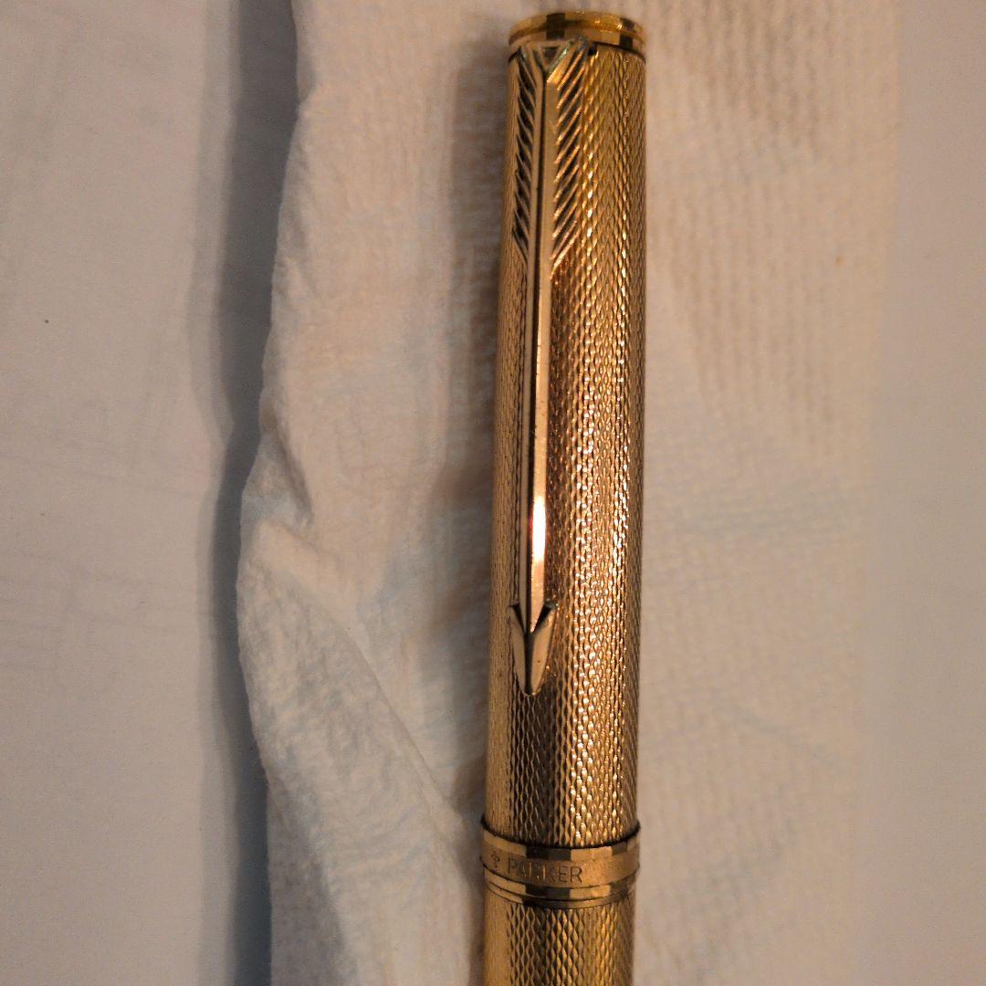 Parker ゴールド万年筆 18Kペン先