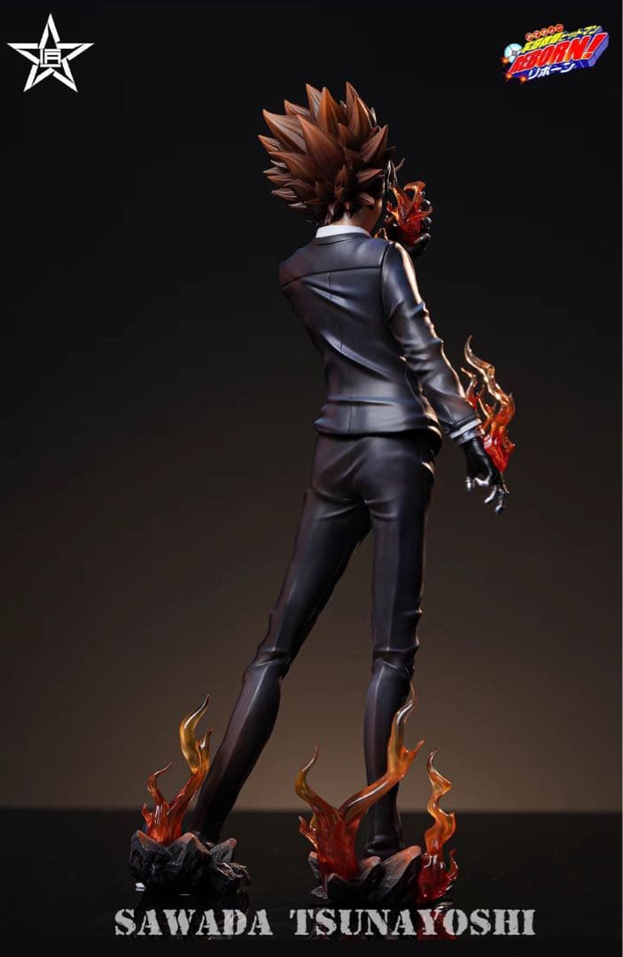 家庭教師ヒットマンREBORN 沢田綱吉 ガレージキット フィギュア1/6サイズ