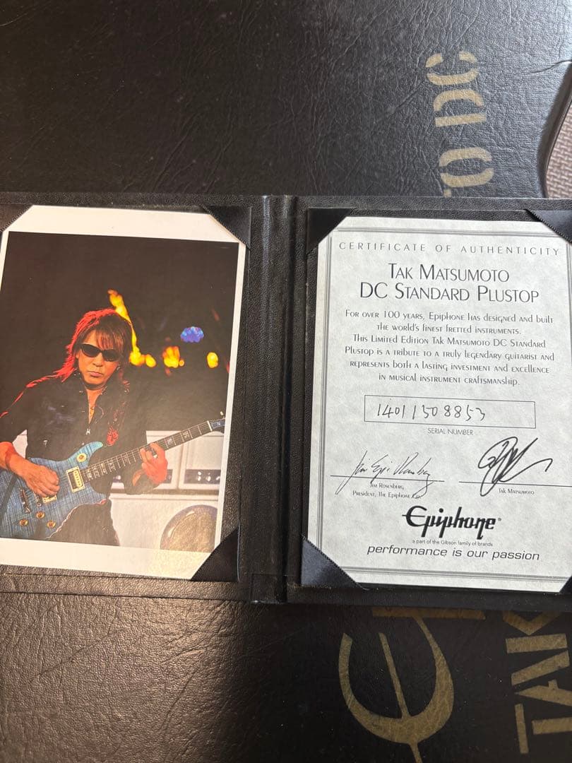 ギター Epiphone TAK MATSUMOTO DC