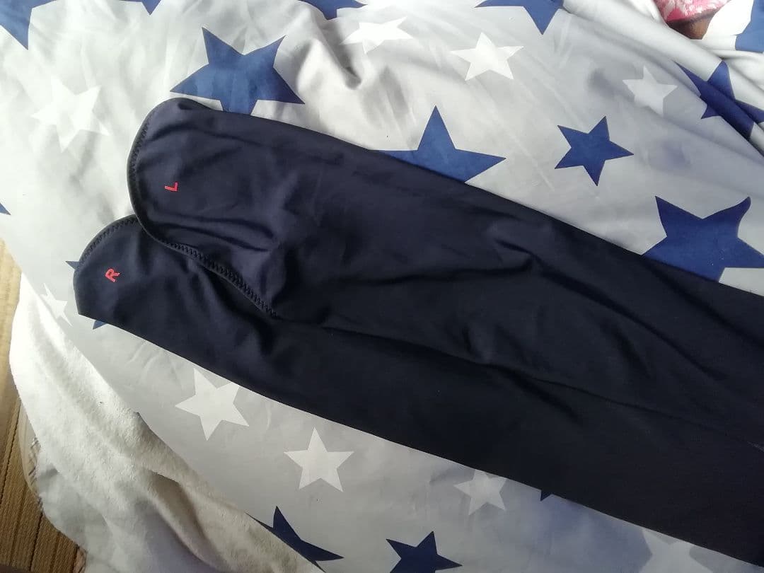 カフェド　レッグウォーマー　M ネイビー