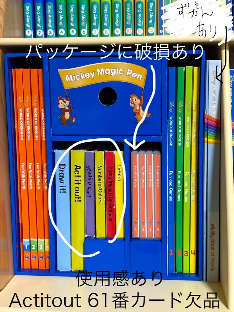 ディズニー 英語システム ワールド ファミリー フルセット DWE