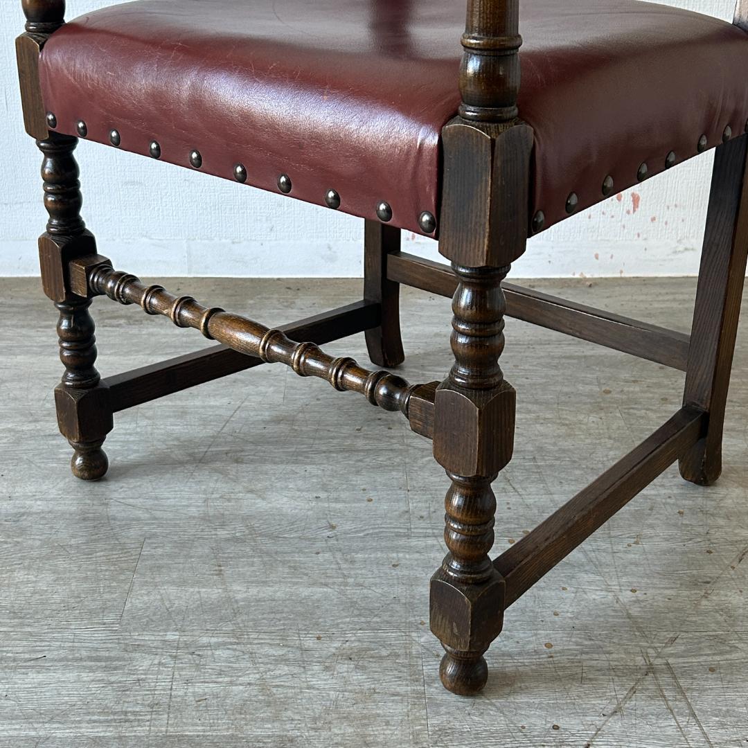 イギリス アンティーク家具 アーム チェア 1930年頃 858A