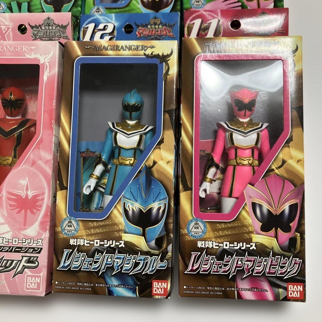 魔法戦隊マジレンジャー　戦隊ヒーローシリーズ　まとめ　おまけ付き