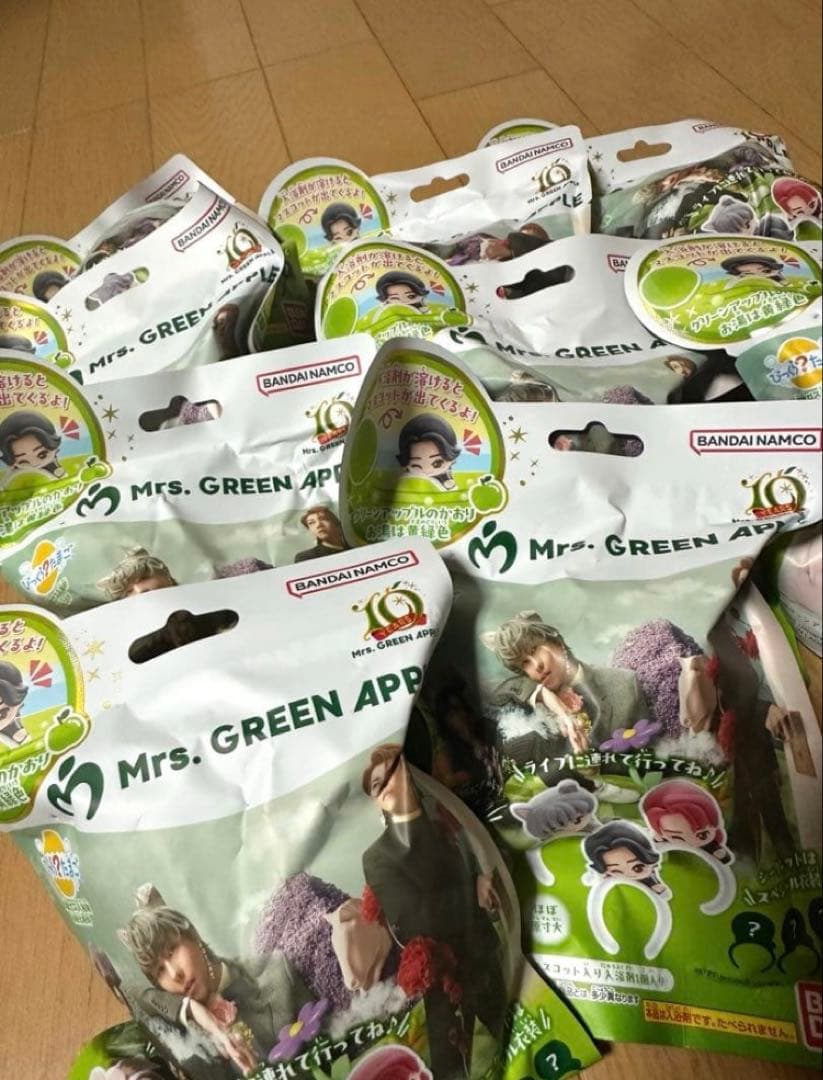 Mrs. GREEN APPLE びっくらたまご 9個セット