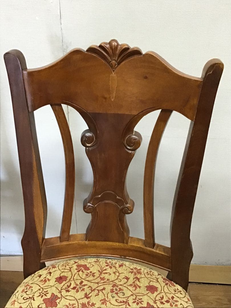 H☆管186☆イギリス☆英国☆アンティーク☆ダイニングチェアー☆4脚