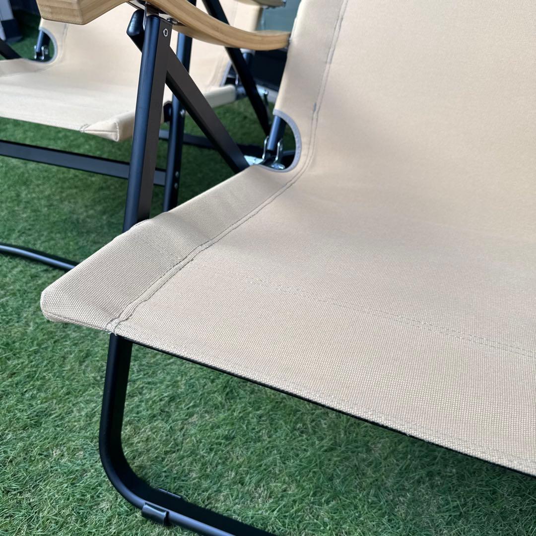 オンウェー コンフォートローチェア2脚セット 専用バッグ、シートカバー付き