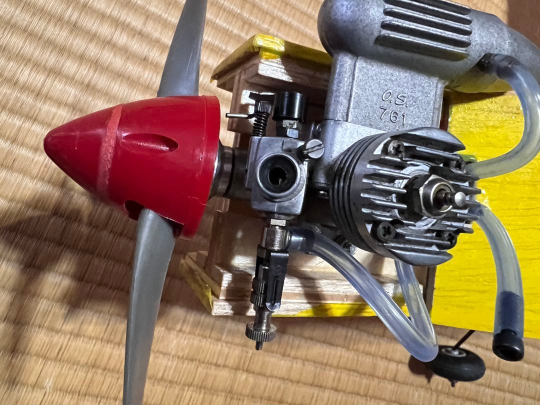 ムサシノ模型プレイリー号　組立済　未飛行メカ　エンジン送信機付　引き取り限定