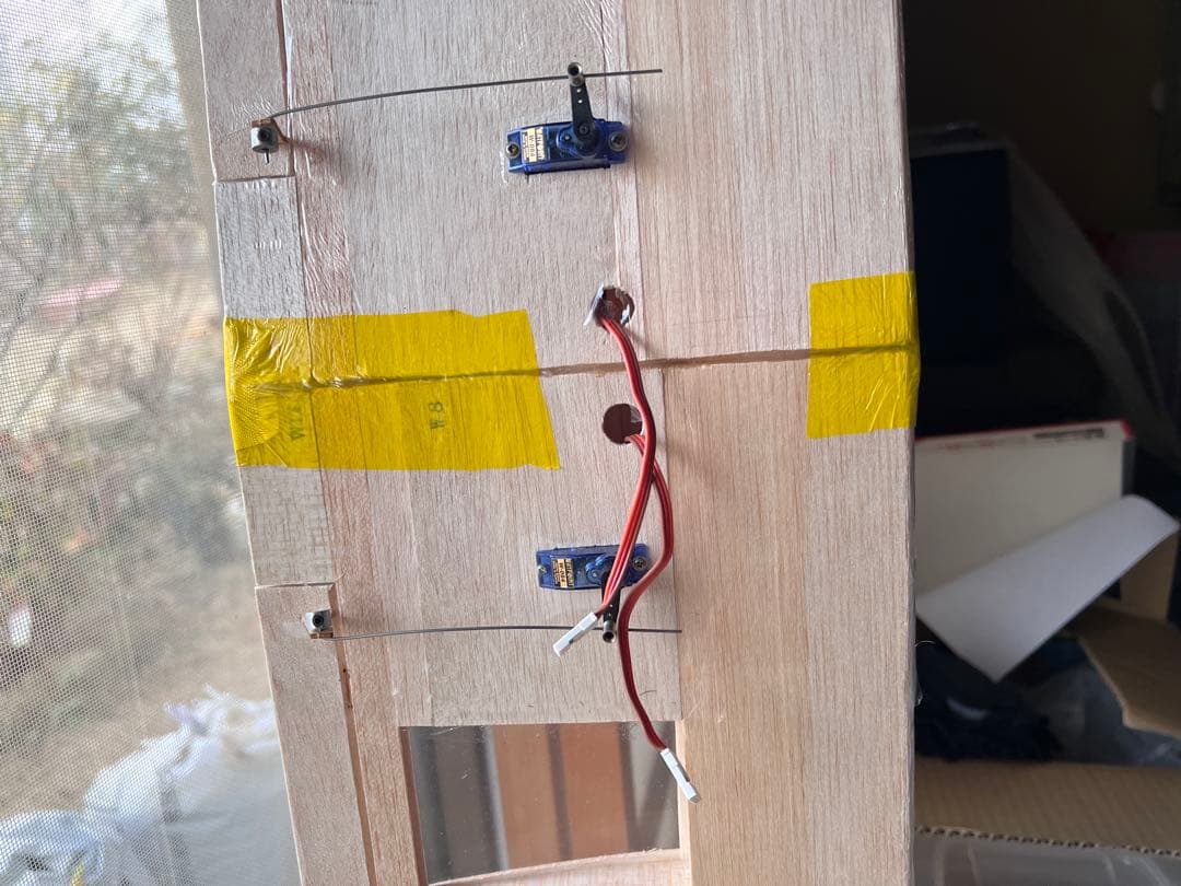 ムサシノ模型プレイリー号　組立済　未飛行メカ　エンジン送信機付　引き取り限定