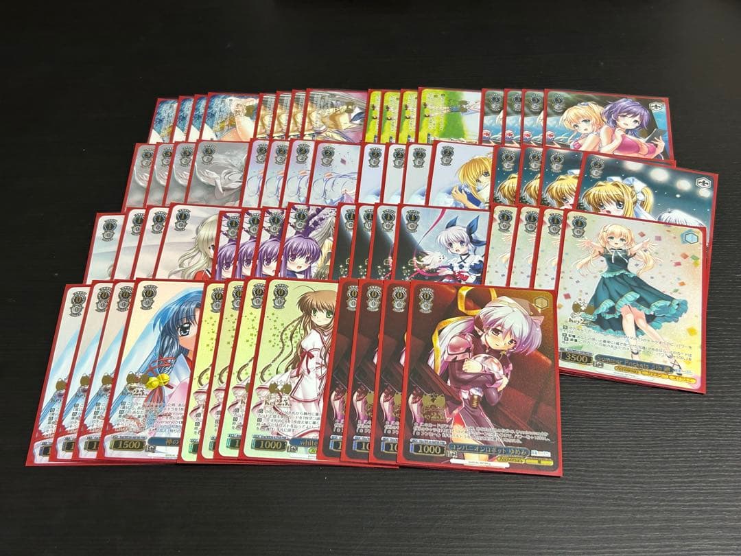 ヴァイスシュバルツ　key PRR 60種類　4コンセット