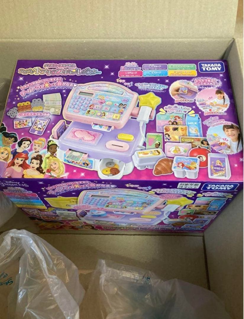 タカラトミー ディズニープリンセス なんでもキラキラスキャンレジスター新品未使用
