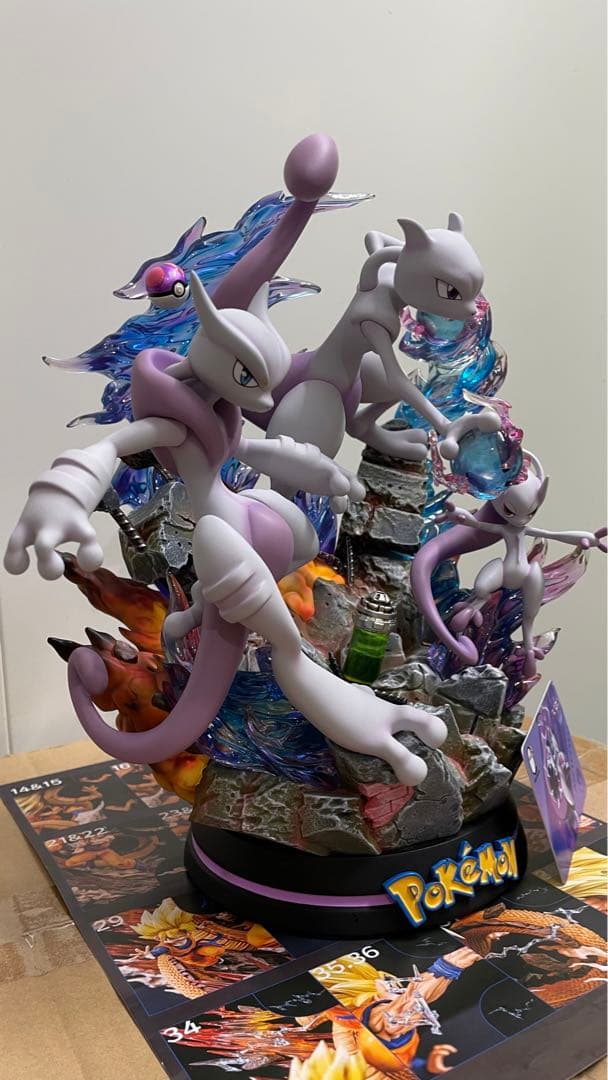 ミュウツーガレージキットスタチュー1/8サイズ