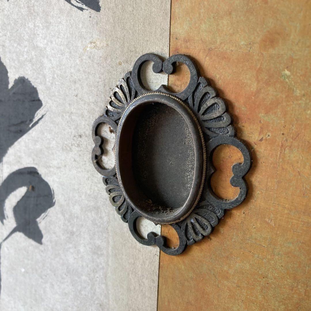 引き取り可 真作保証 宝力白洋 大作 「金箔大襖の書」 肉筆 陶弘景 詩