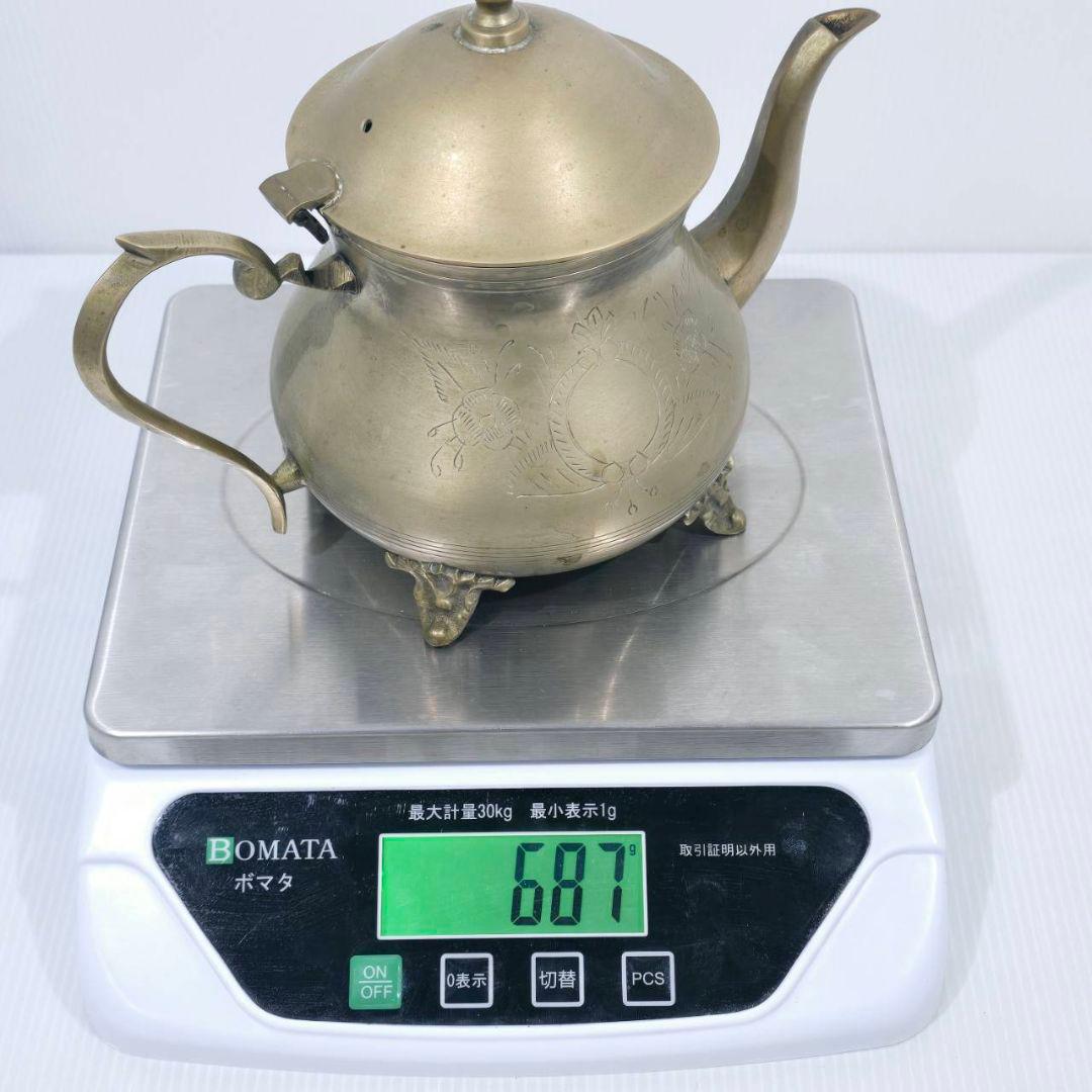 真鍮製 ティーセット シュガーボウル ゴブレット インテリア サウジアラビア