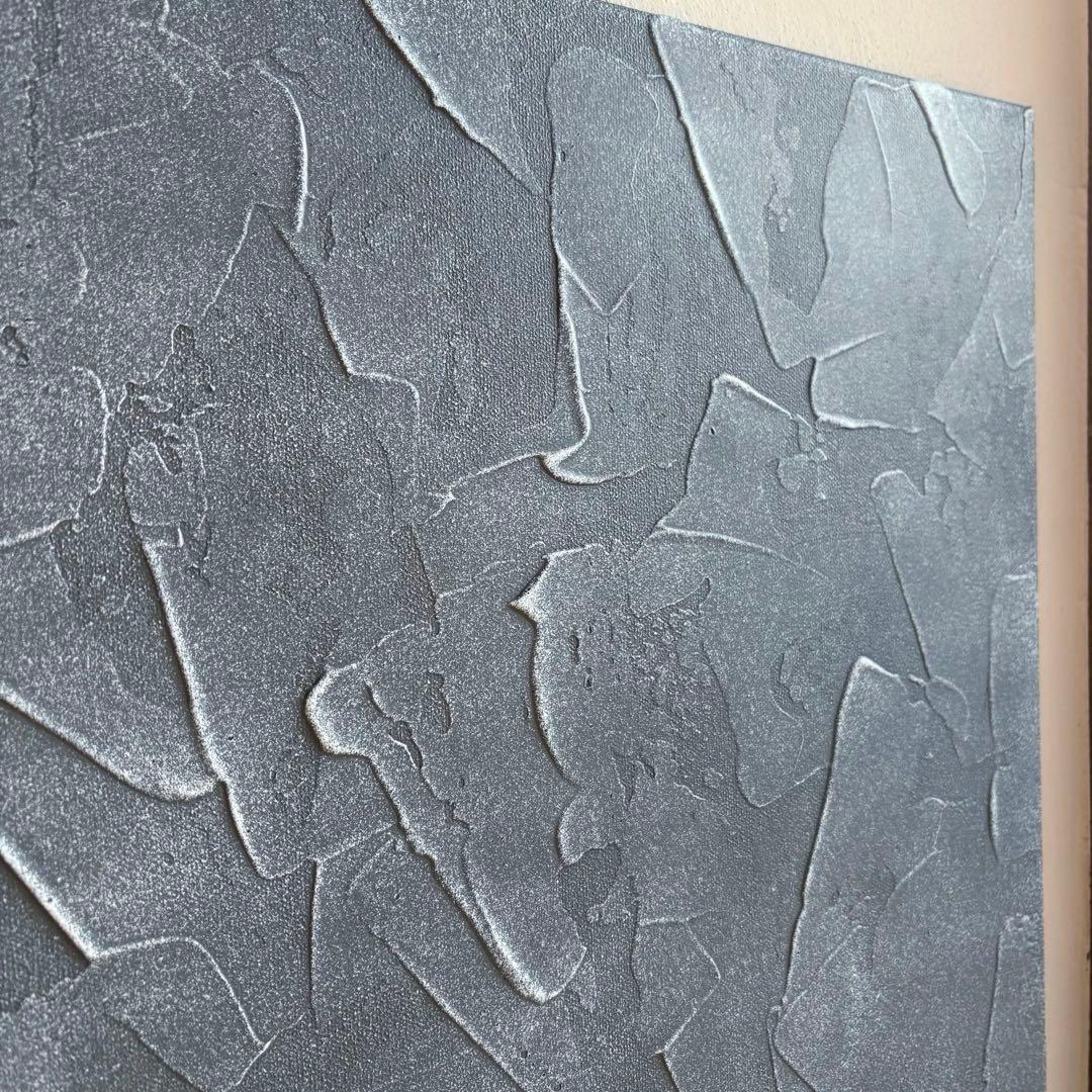 【soil（＃10）】アートパネル　テクスチャーアート　シンプル　モノトーン