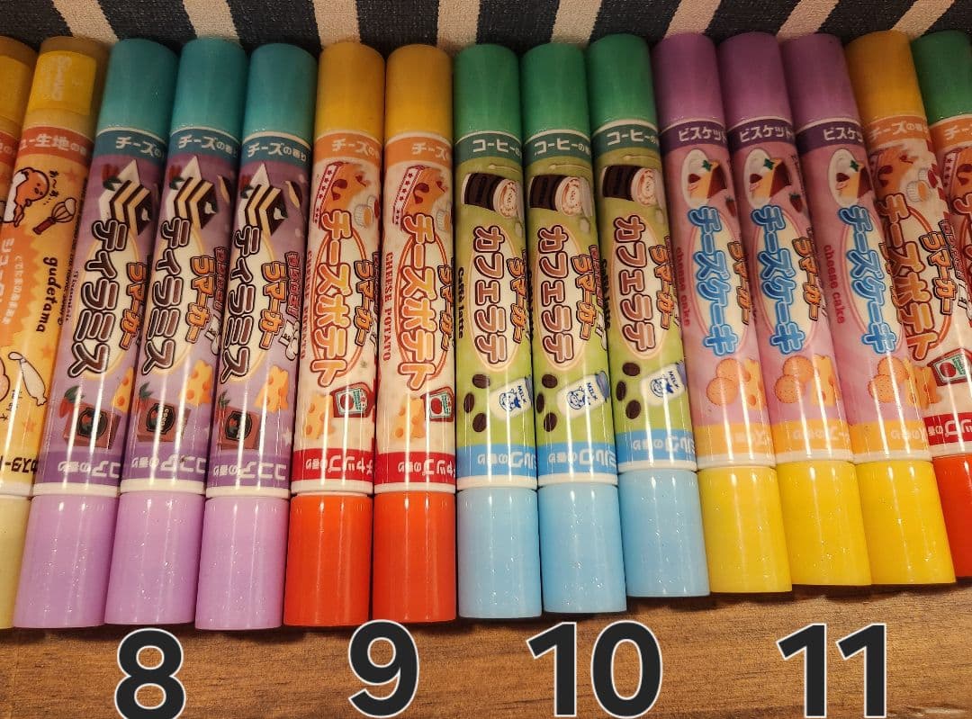 【ばら売りOK】お菓子 香り付き カラーマーカー【組み合わせ自由】