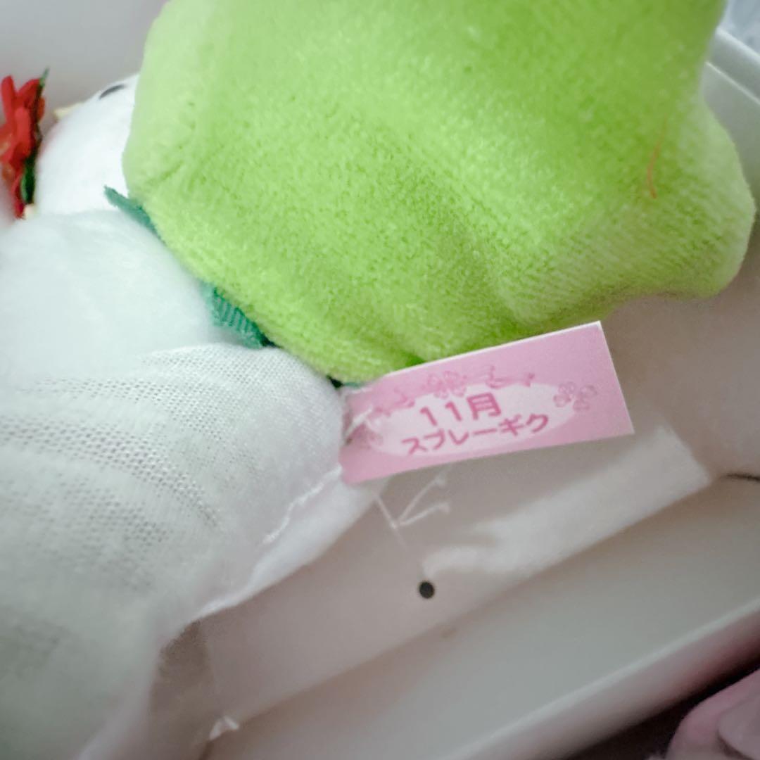 【新品】ハローキティ バースデーフラワーコレクション　マスコット　ぬいぐるみ