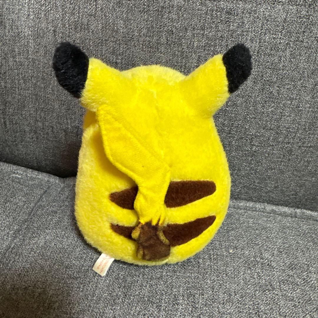 希少♡レトロ　ピカチュウ　音が鳴るぬいぐるみ　赤タグ　笛　ポケモン　初期