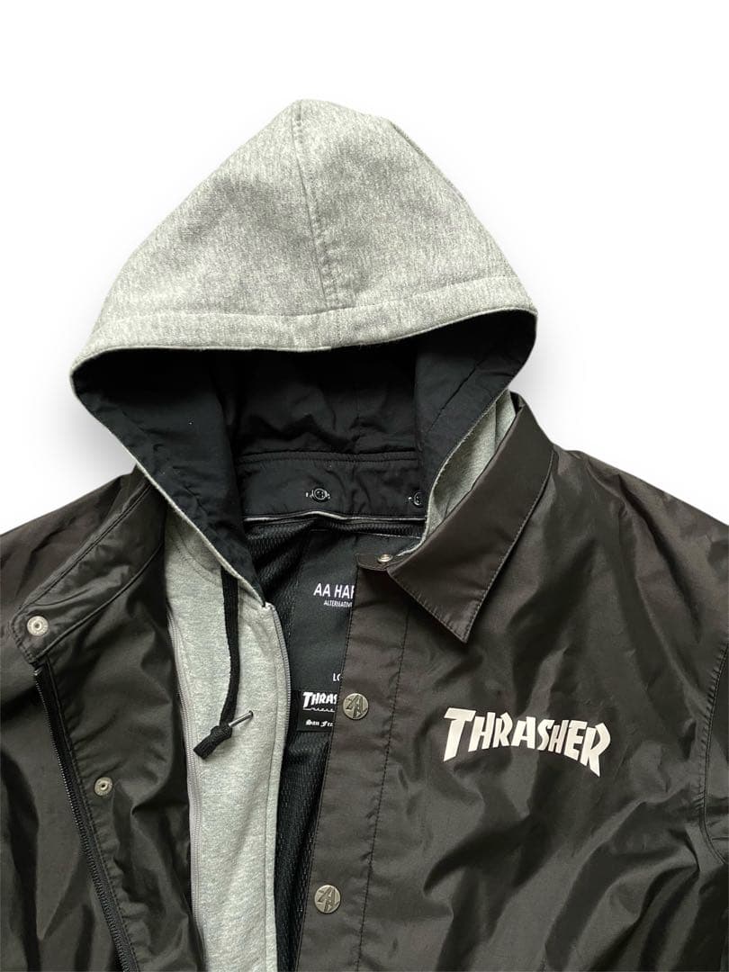 THRASHER AA HARDWEAR スノーボードジャケット ブラック