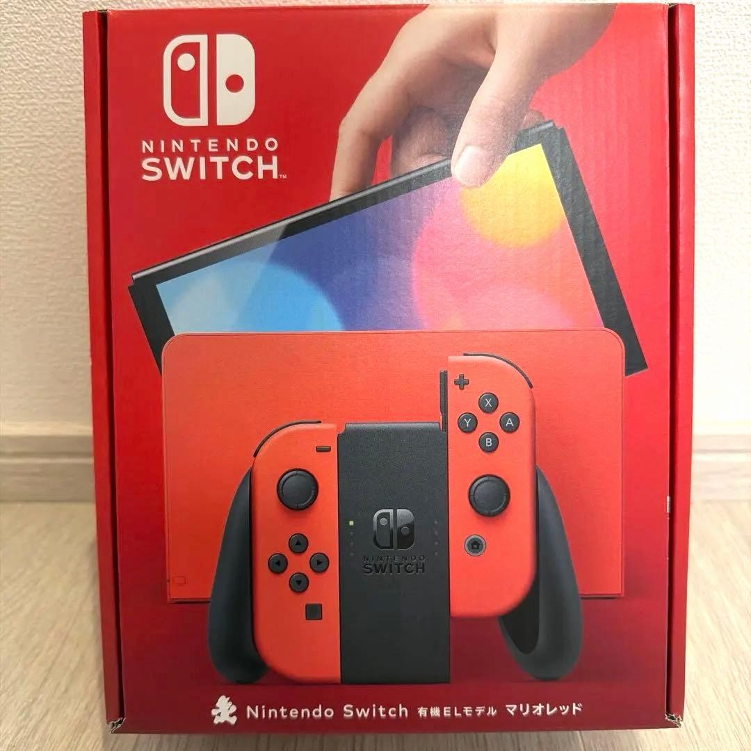 即購入OK! Nintendo Switch 有機EL マリオレッド　おまけ