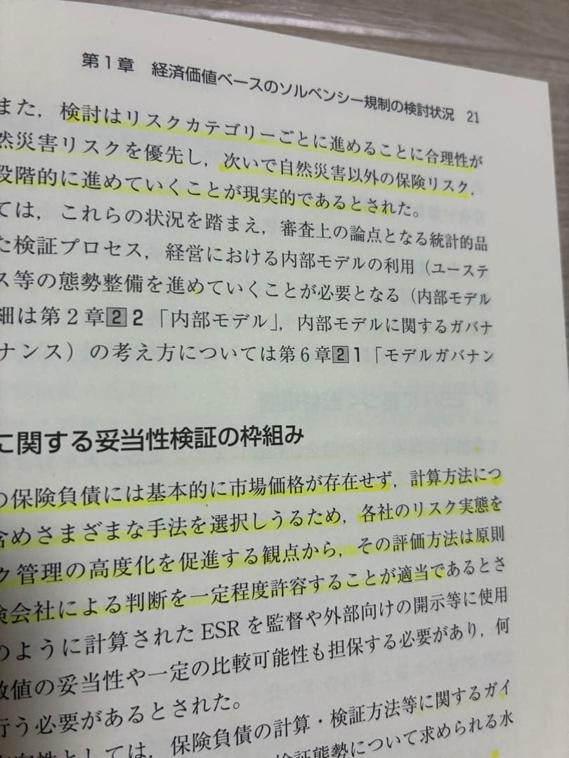 経済価値ベースのソルベンシー規制への対応