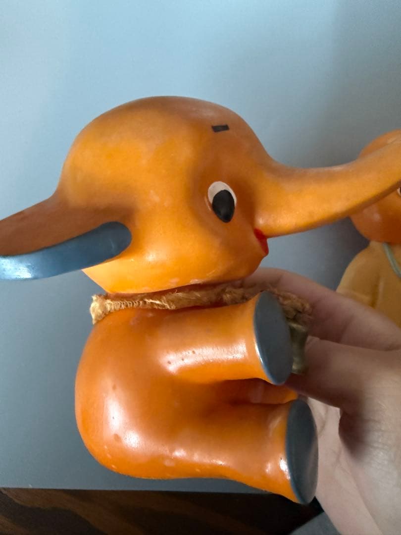 【超希少】 初代サトちゃん ソフビ 約14cm 当時物 激レア