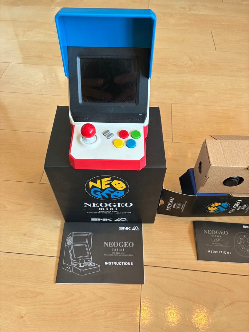 【備品】ネオジオミニ&PAD ＋【未開封】PADセット