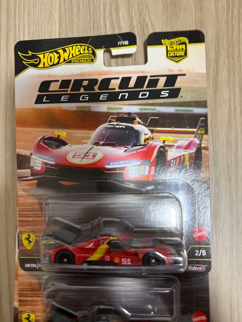 ホットウィール JBK49 サーキット レジェンズ フェラーリ 499P 9台