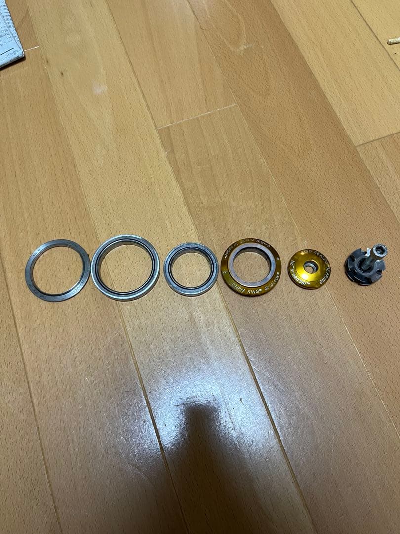 CHRIS KING ヘッドパーツ　DROPSET5 ゴールド