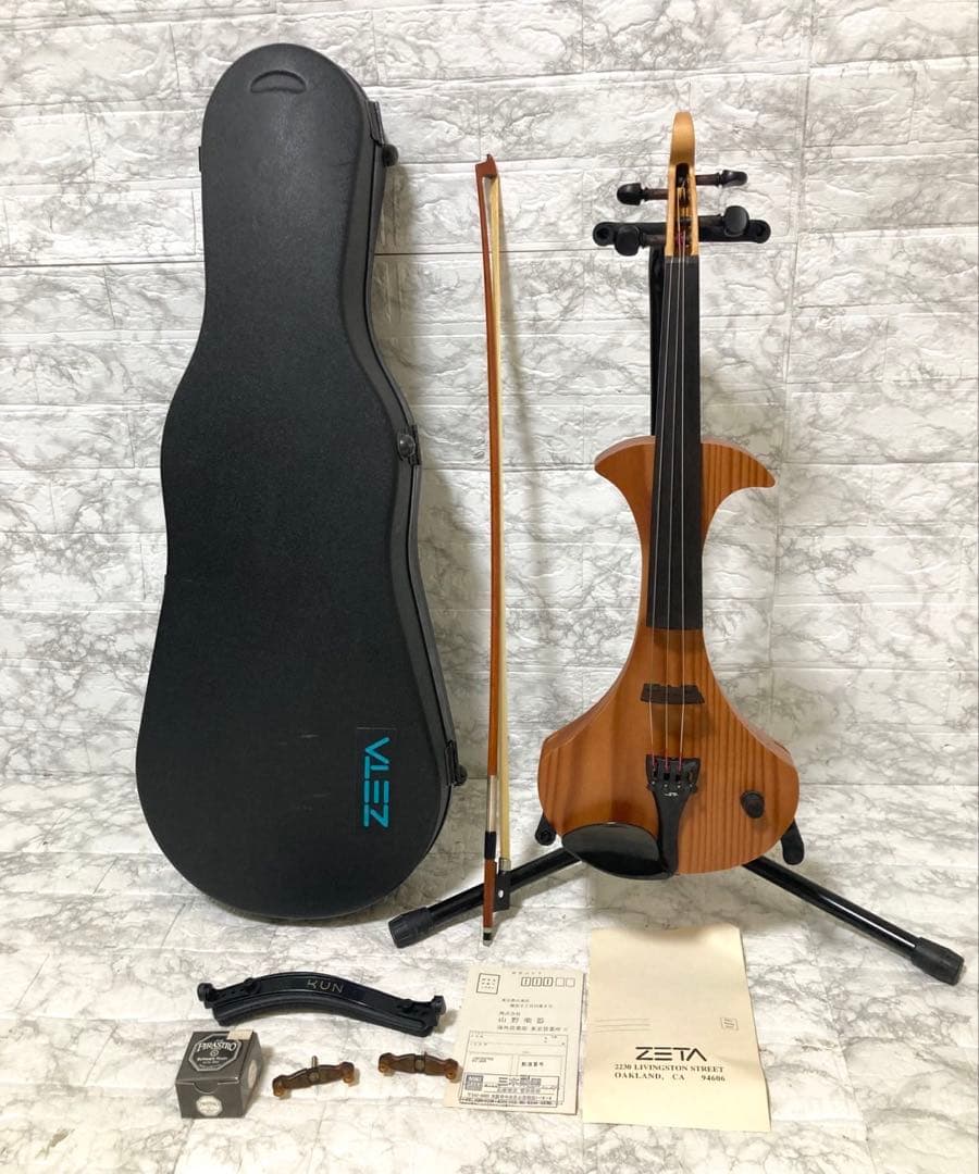 【音出し確認済み 美品】ZETA エレキバイオリン ARCHET KUN 希少