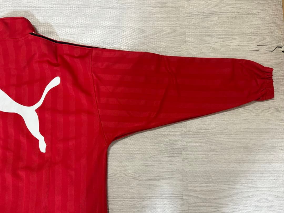 【新品未使用】PUMA プーマ M ジャージ上下セット 赤 タグ付き 送料無料