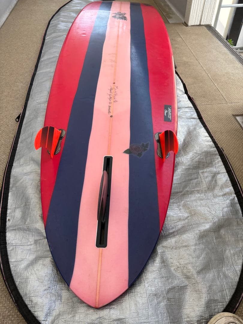 7.6ミッドレングス　サーフボードケース、リーシュコードセット