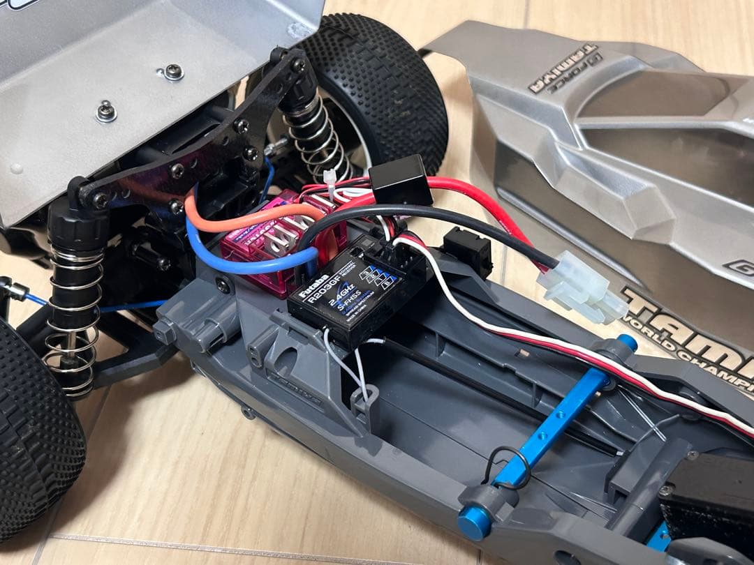 タミヤ DT-03 オプション多数 MX-4 ボディ 3PV メカ付き セット