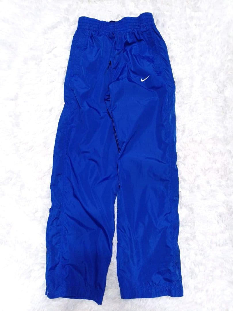 90s NIKE ナイキ スナップボタン パンツ ナイロン L