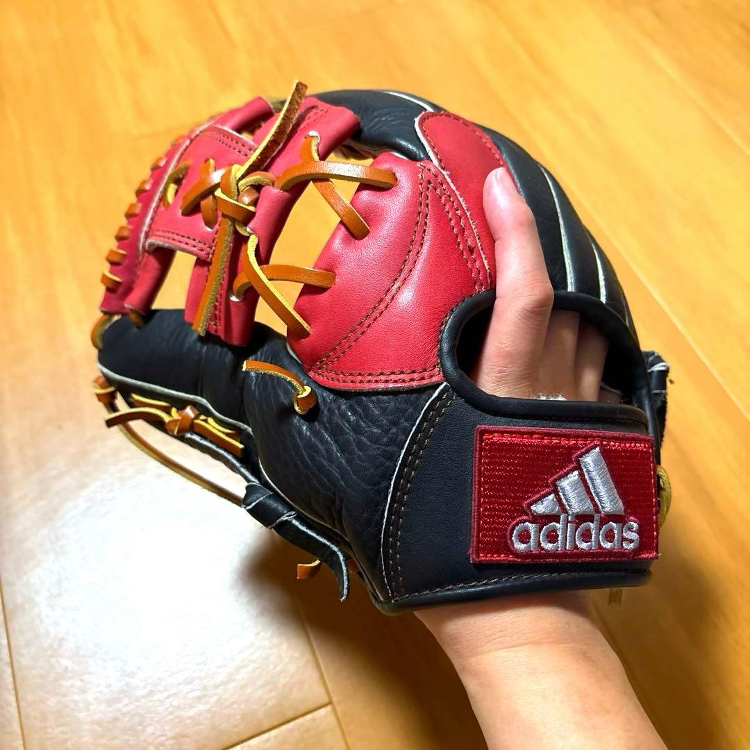 最終値下げ　野球グローブ　アディダス　adidas 左投げ　内野用グラブ