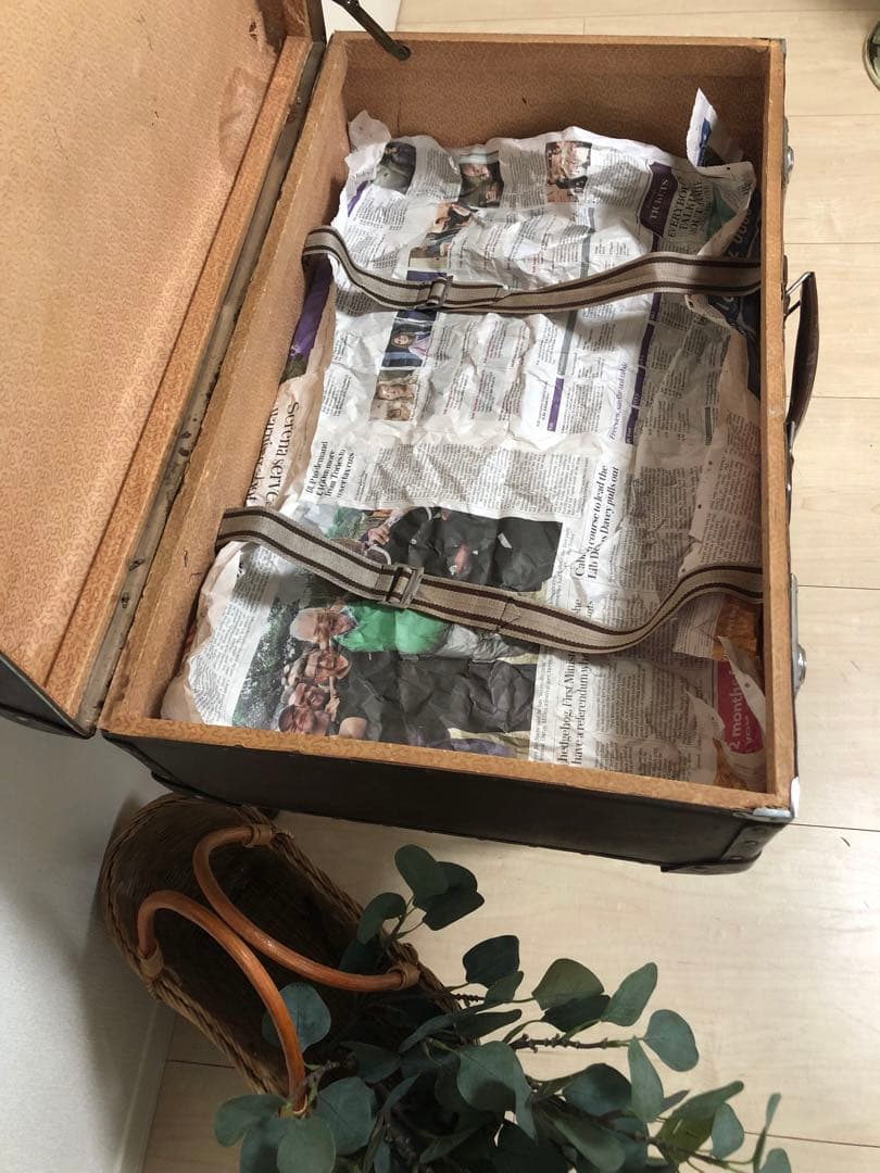 トランクアンティーク　ドイツ製 ドイツ製　アンティークトランク