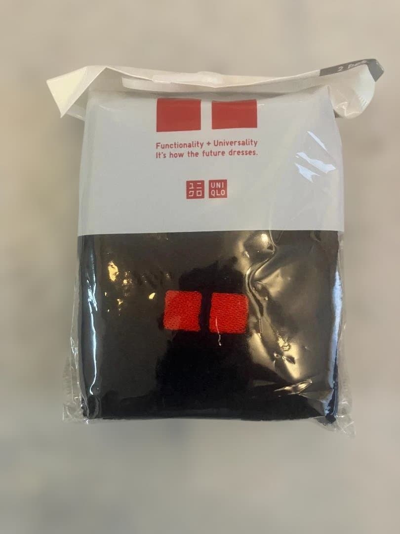 UNIQLO テニス用リストバンド 単色系4点セット 【未開封（未使用）】