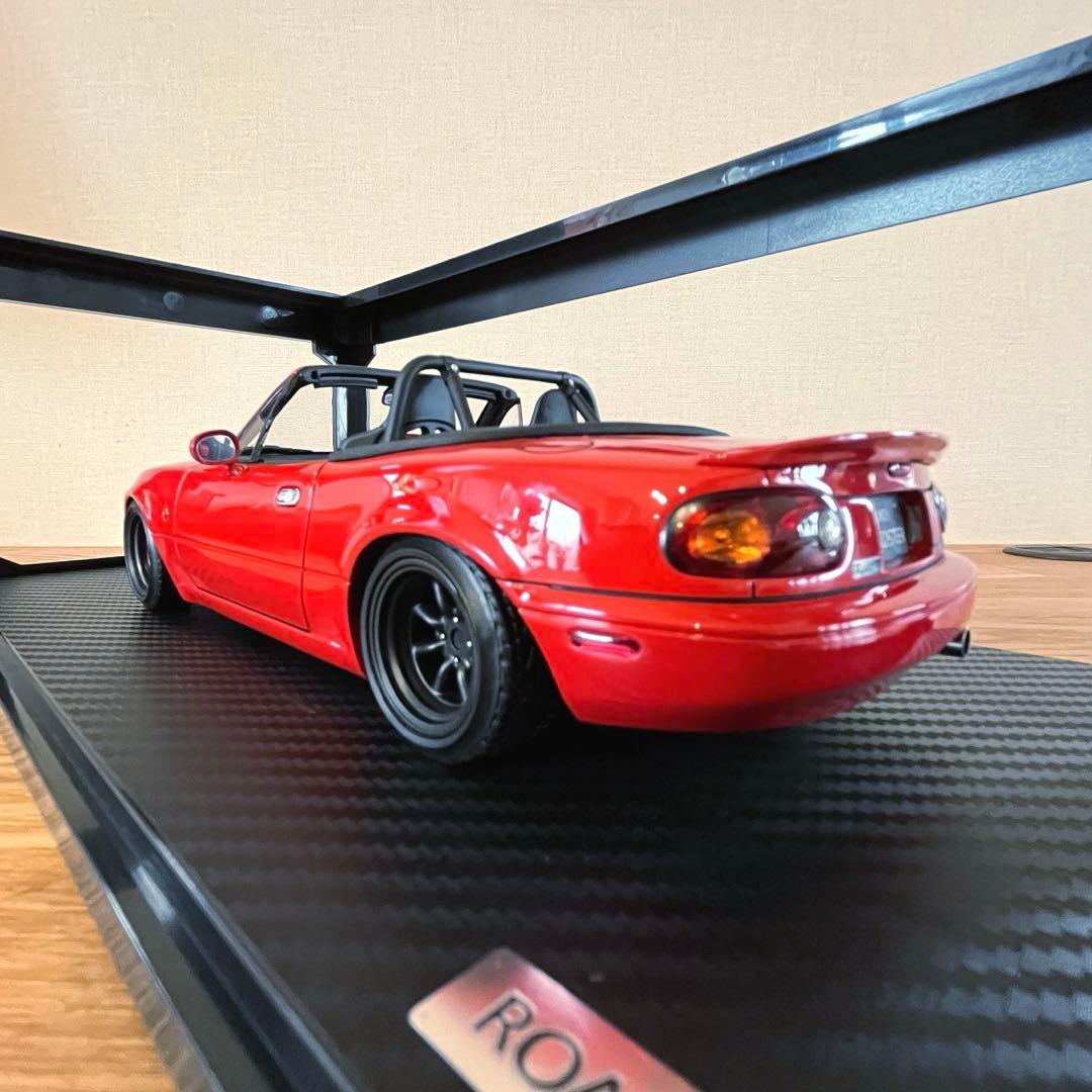 【ミニカー 美品】イグニッションモデル 1/18 マツダ ユーノス ロードスター