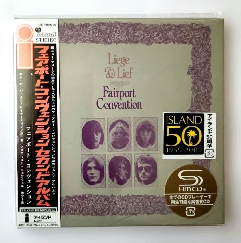 ★フェアポート•コンベンション　紙ジャケSHM-CD 9枚セット！